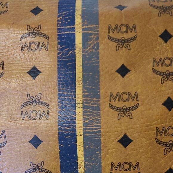 💯 Authentic Cognac MCM Tote Bag 🍀 - Picture 11 of 17